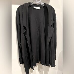 NWT Beautiful Soul Women’s Black Open Front Blazer Size 18/20
